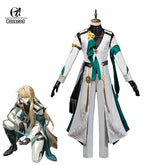 Halloweez Luocha Cosplay Costume - Honkai Star Rail Poltergeist Role Play Uniform for Men's Halloween Carnival Party - Halloweez